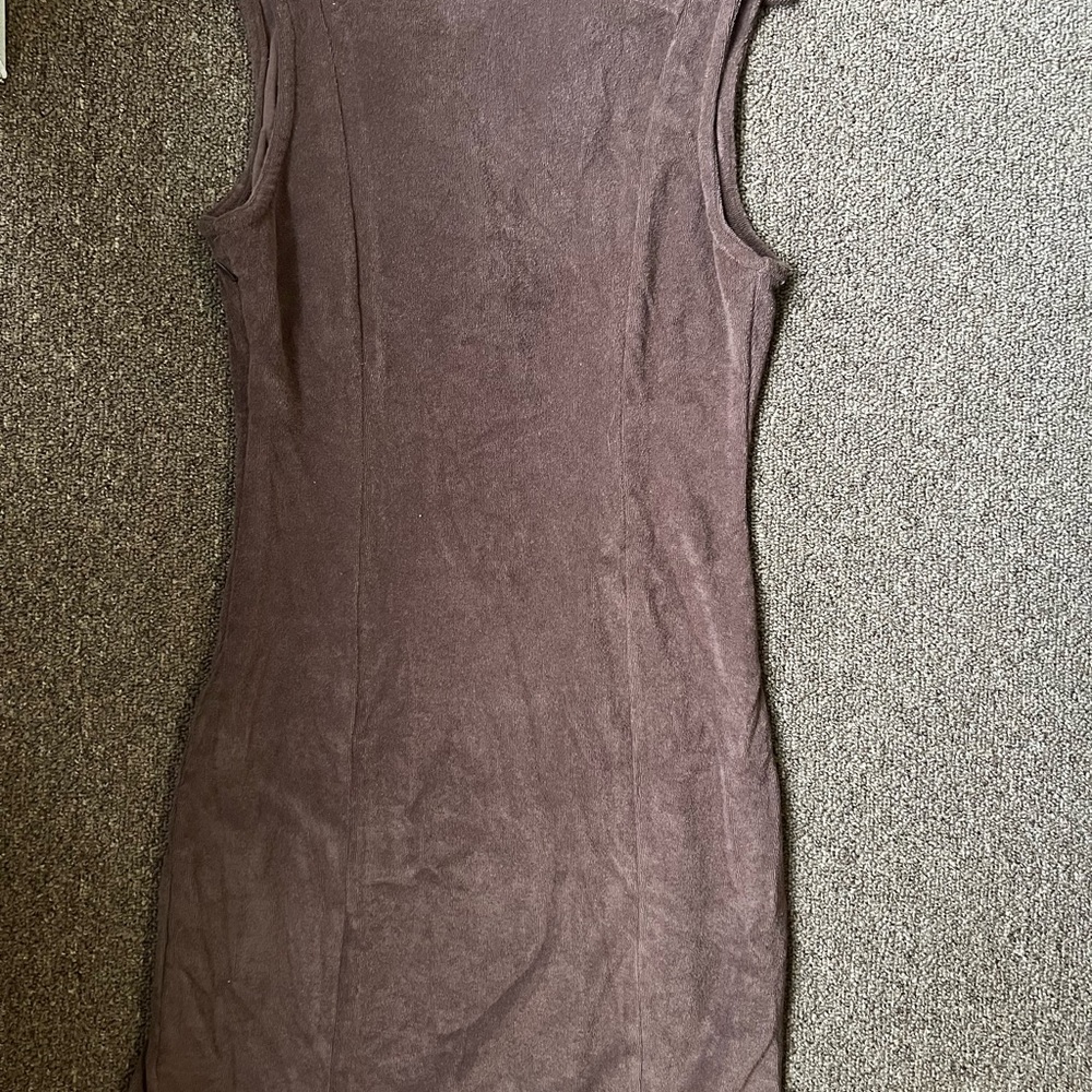 Terry Cloth Athletic Style Dress - Picture 8 of 8